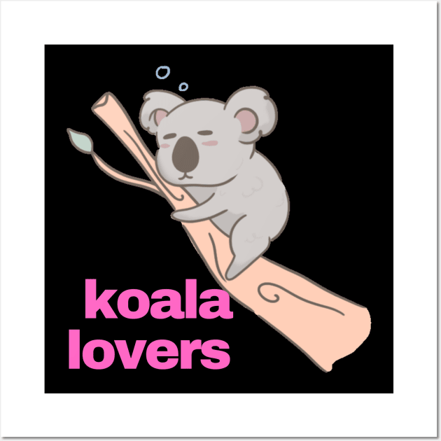 koala lovers Wall Art by busines_night